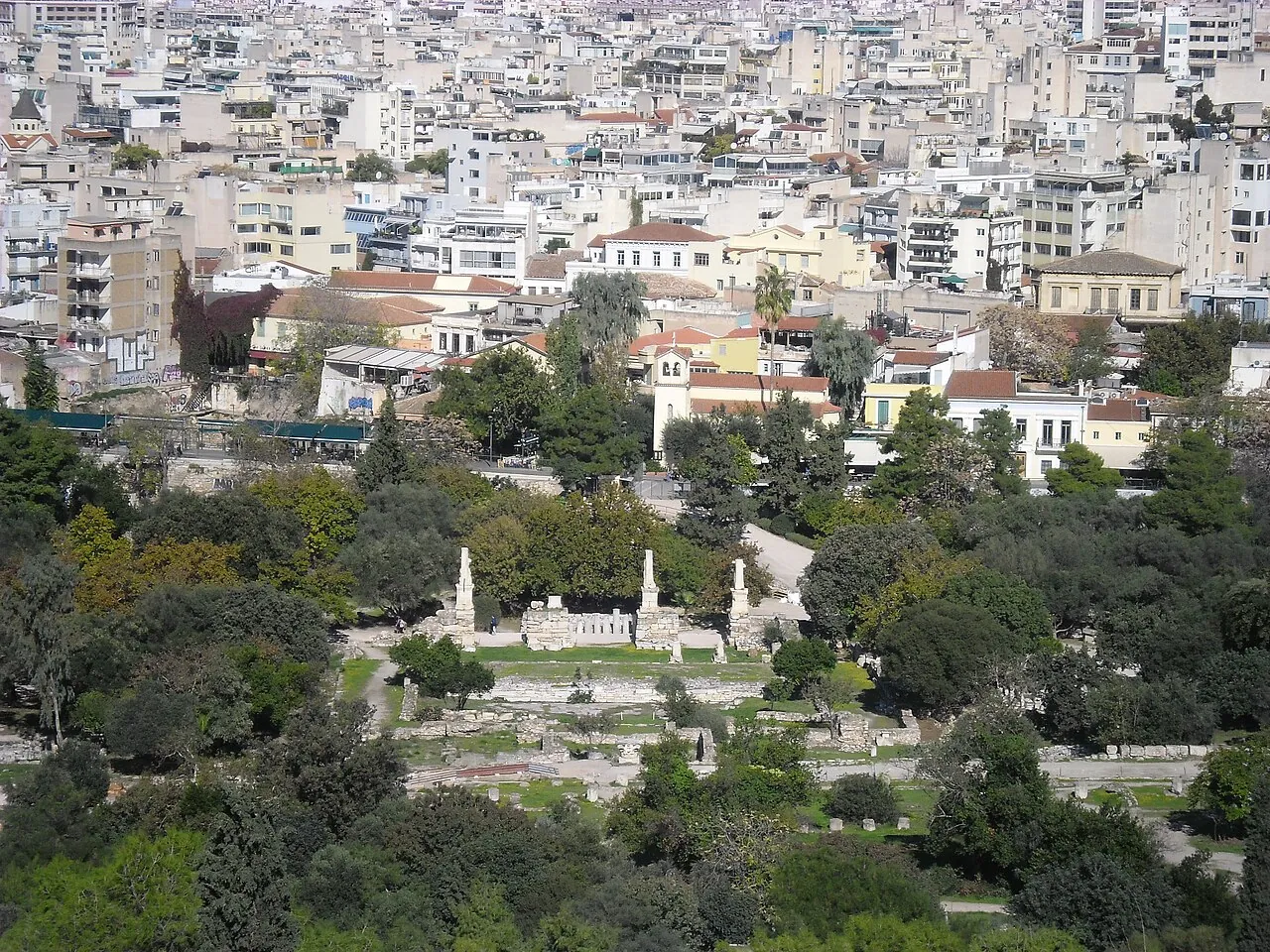 L'antica agorà di Atene