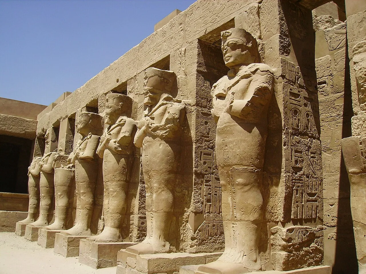 Il tempio di Karnak, Egitto