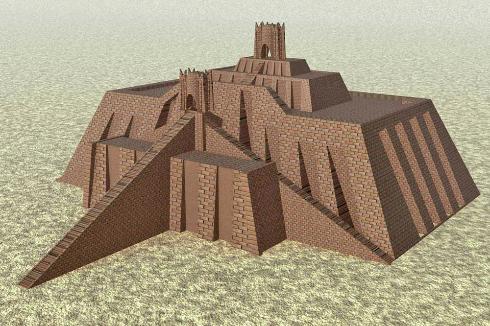 La ziqqurat di Ur, Iraq